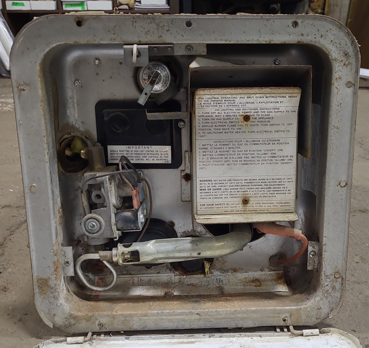 Buy Used Complete SW6DE Suburban Hot Water Heater 6 Gal. Online Young