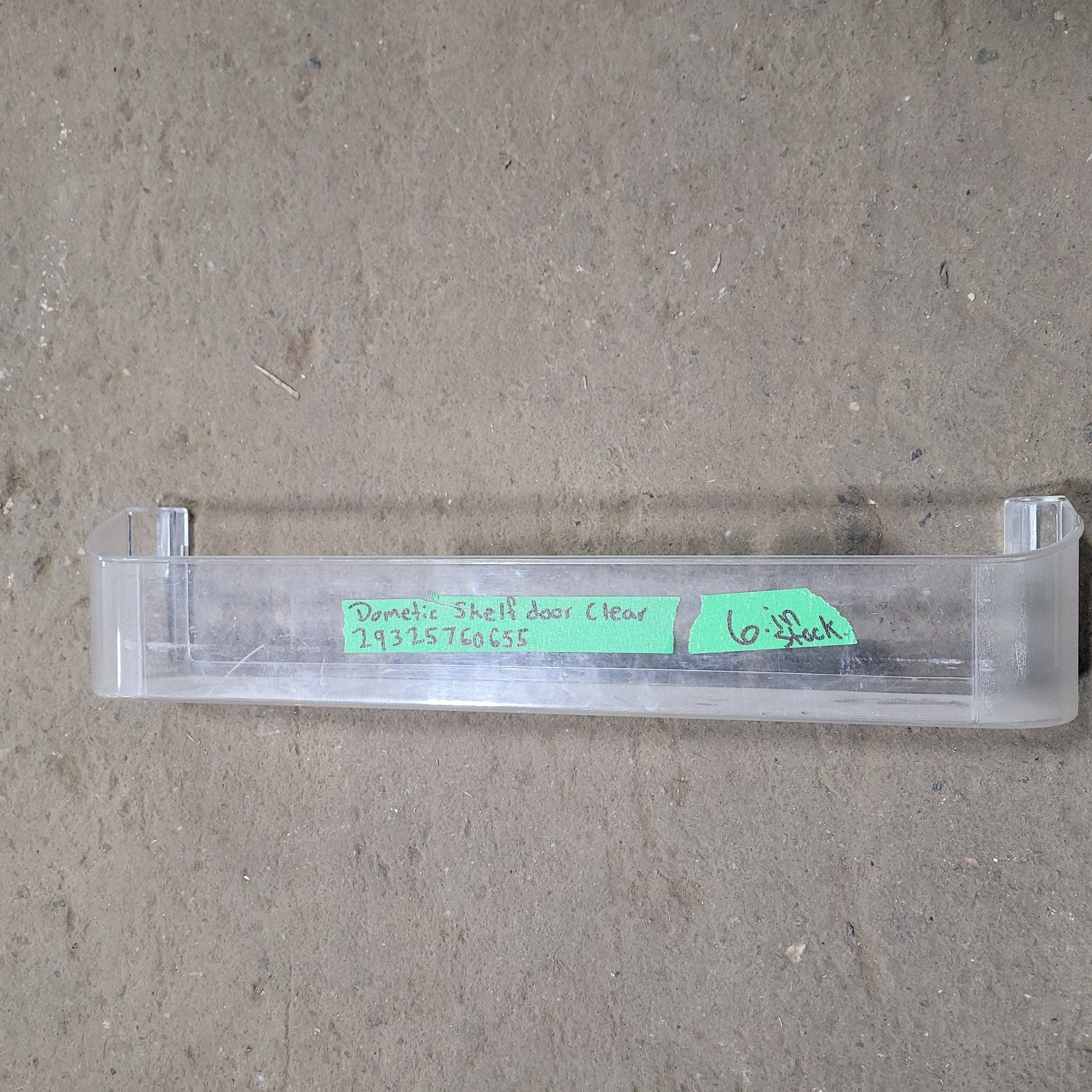 Used Dometic Fridge Door Shelf Clear 29325760655 - Young Farts RV Parts
