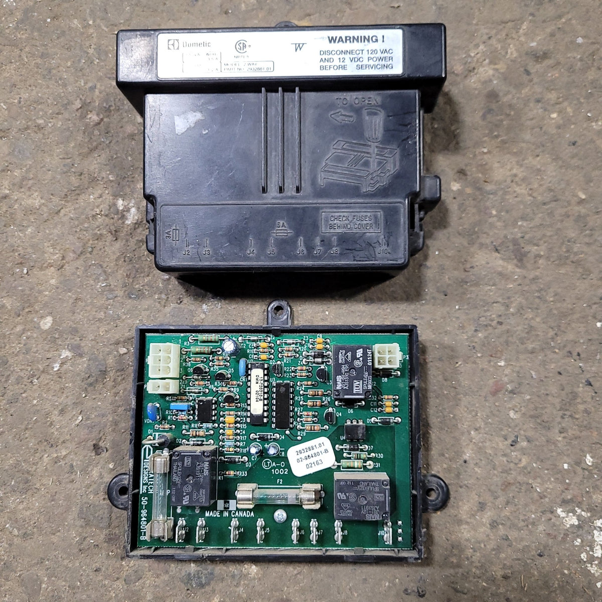 Buy Used Dometic Refrigerator Control Board 2 Way 2932881.01 