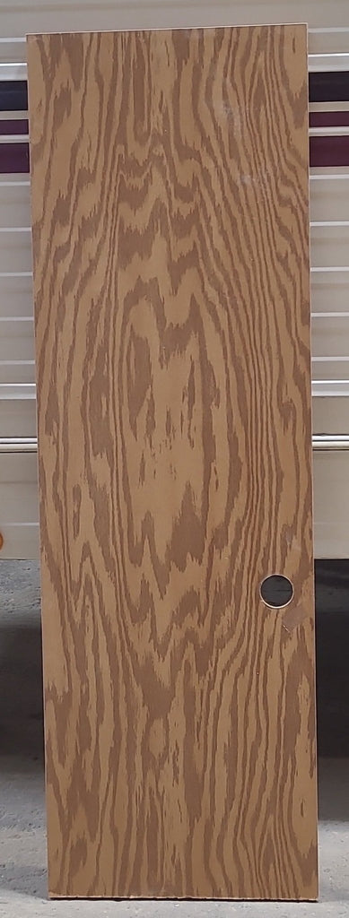 Used Interior Wooden Door 17 7/8" W X 56 3/8" H X 1 3/8" D - Young Farts RV Parts