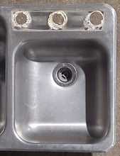 Load image into Gallery viewer, Used RV Double Kitchen Sink 25” W x 16” L - Young Farts RV Parts