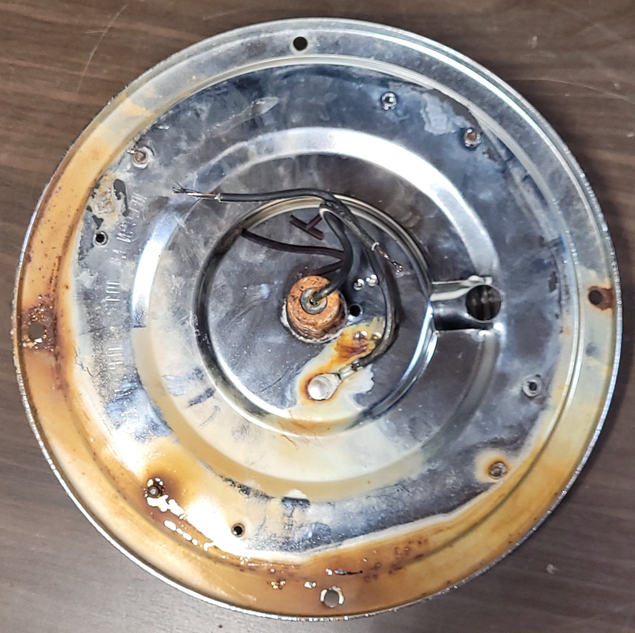 Used RV Porch Light Assembly - Young Farts RV Parts