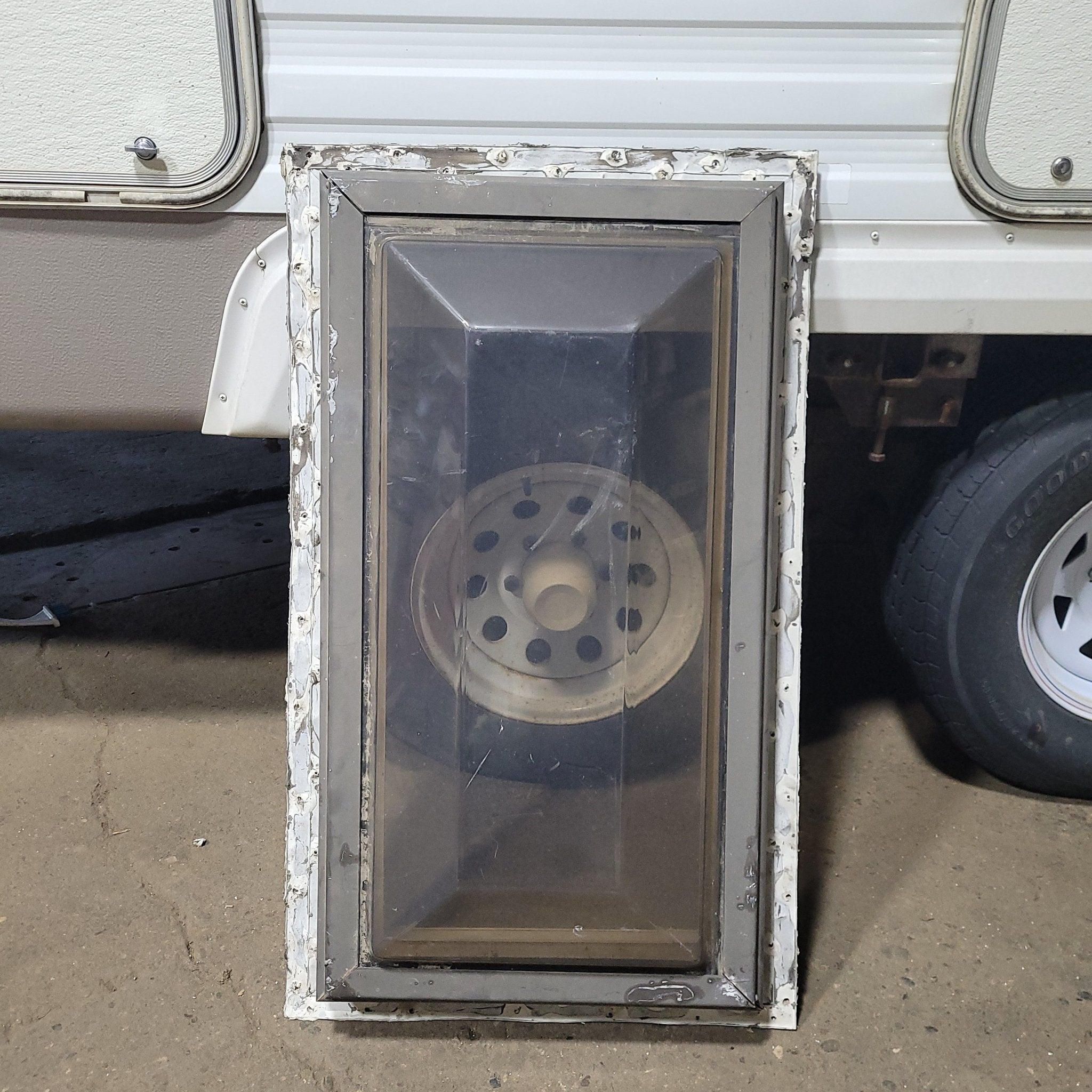 Used Skylight 39 1/4" X 23 1/4" (with inner skylight) - Young Farts RV Parts