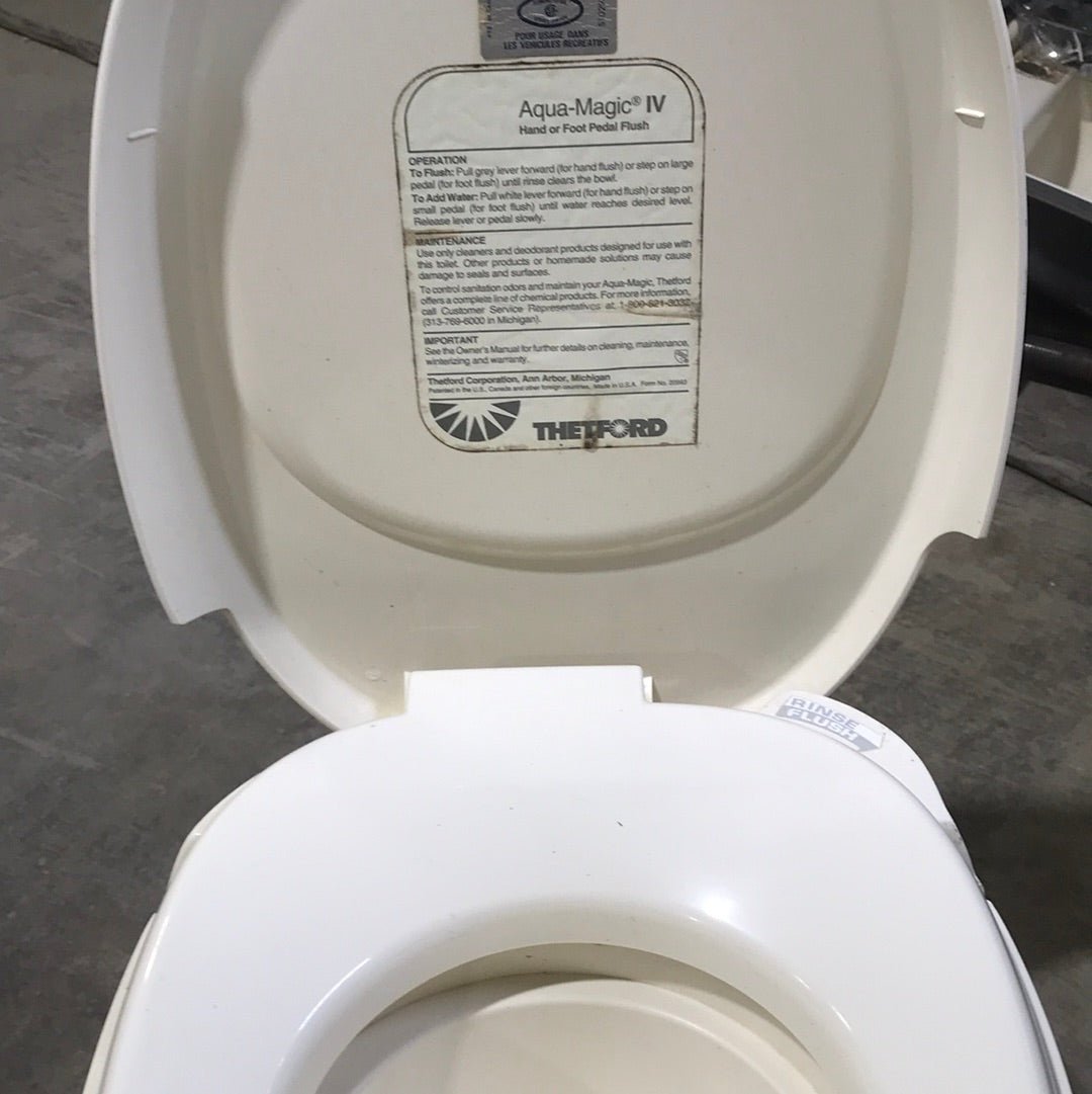 Buy Used Toilet Complete Thetford AQUA MAGIC IV OffWhite 20920