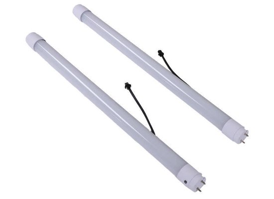 Valterra DG726131VP - T8 LED Light Bulb - 180 Degree - 700 Lumens - Cool White - 18" Long - Qty 2 - Young Farts RV Parts