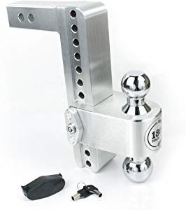 Weigh Safe CTB10-2 - Turnover Ball 10" Drop Hitch with 2" Shank - Young Farts RV Parts