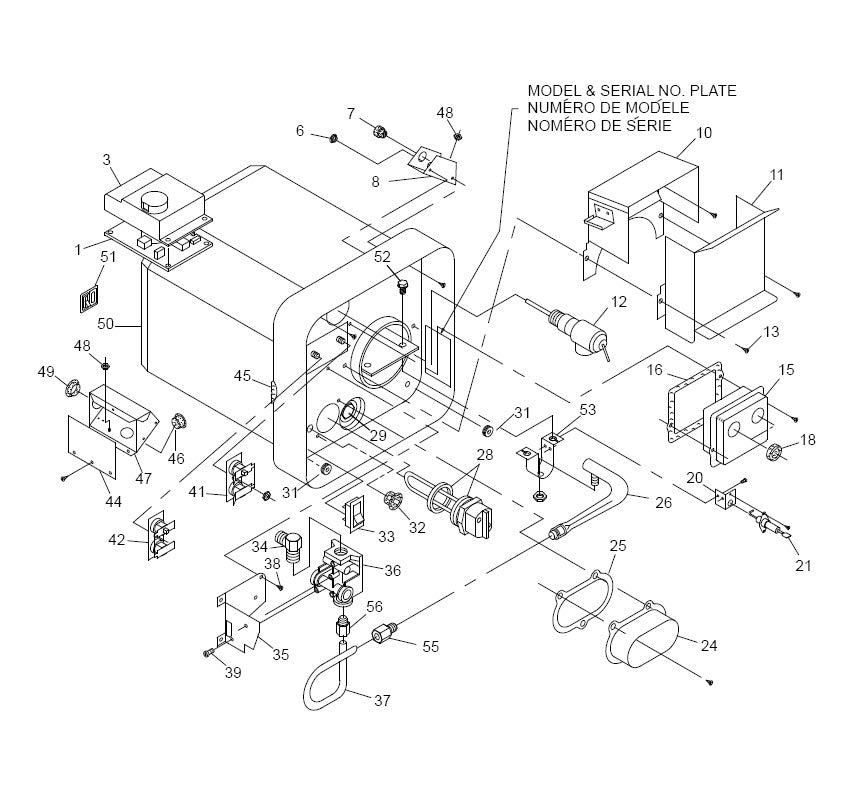 Suburban SW6D Parts Break Down / Diagram / List - Young Farts RV Parts