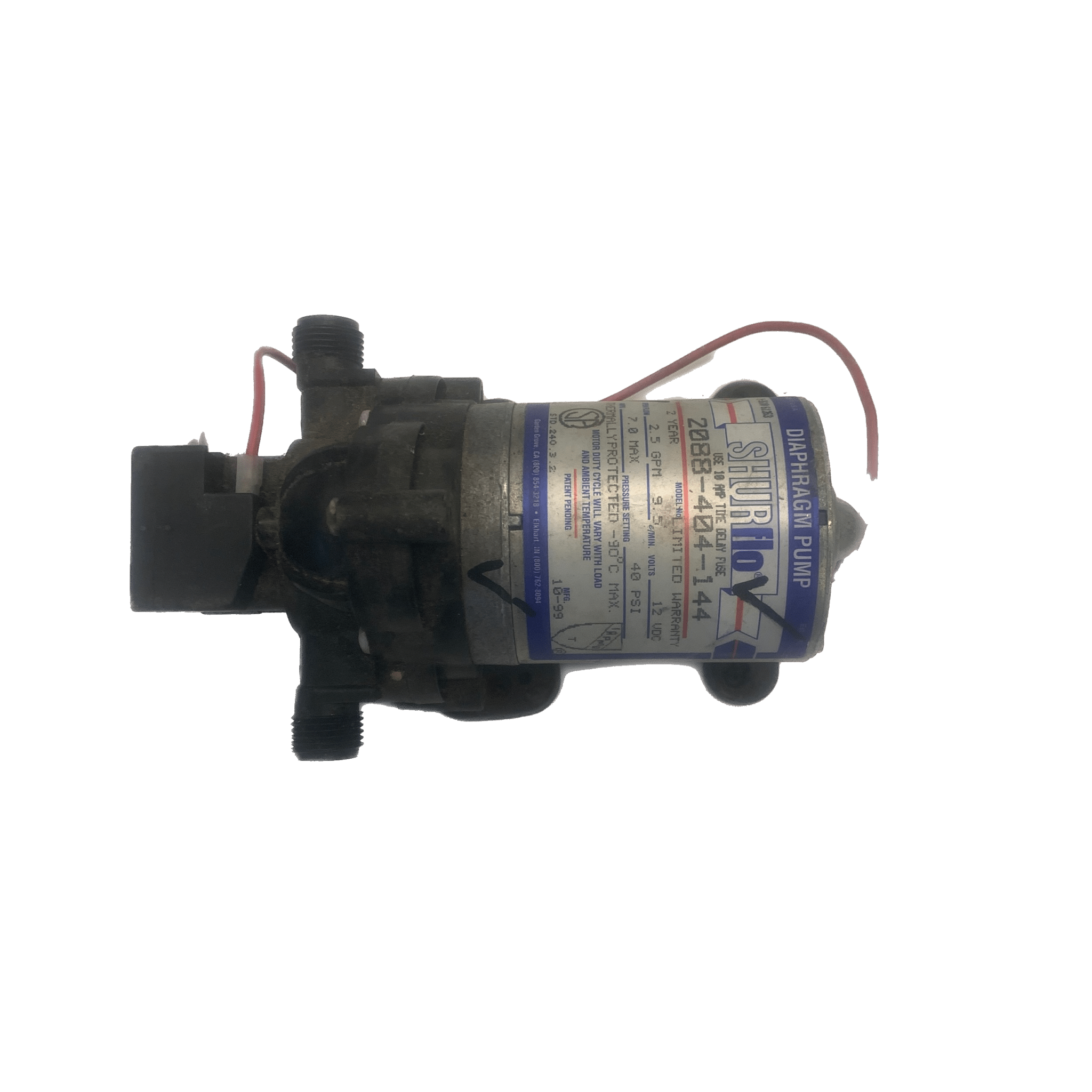 Used RV Water Pumps - Complete - Young Farts RV Parts