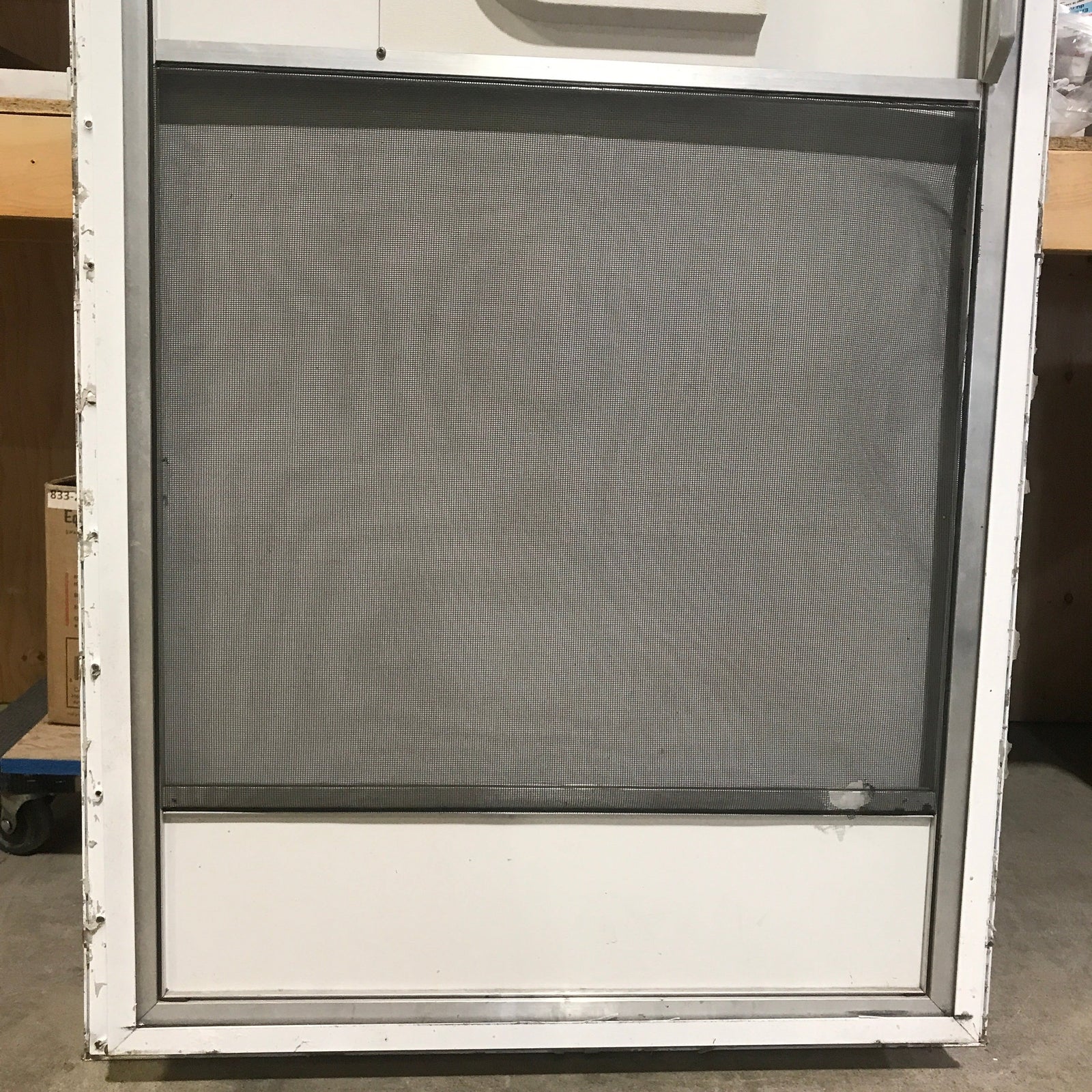 Used RV Square Corner Entry Door 26 3/4