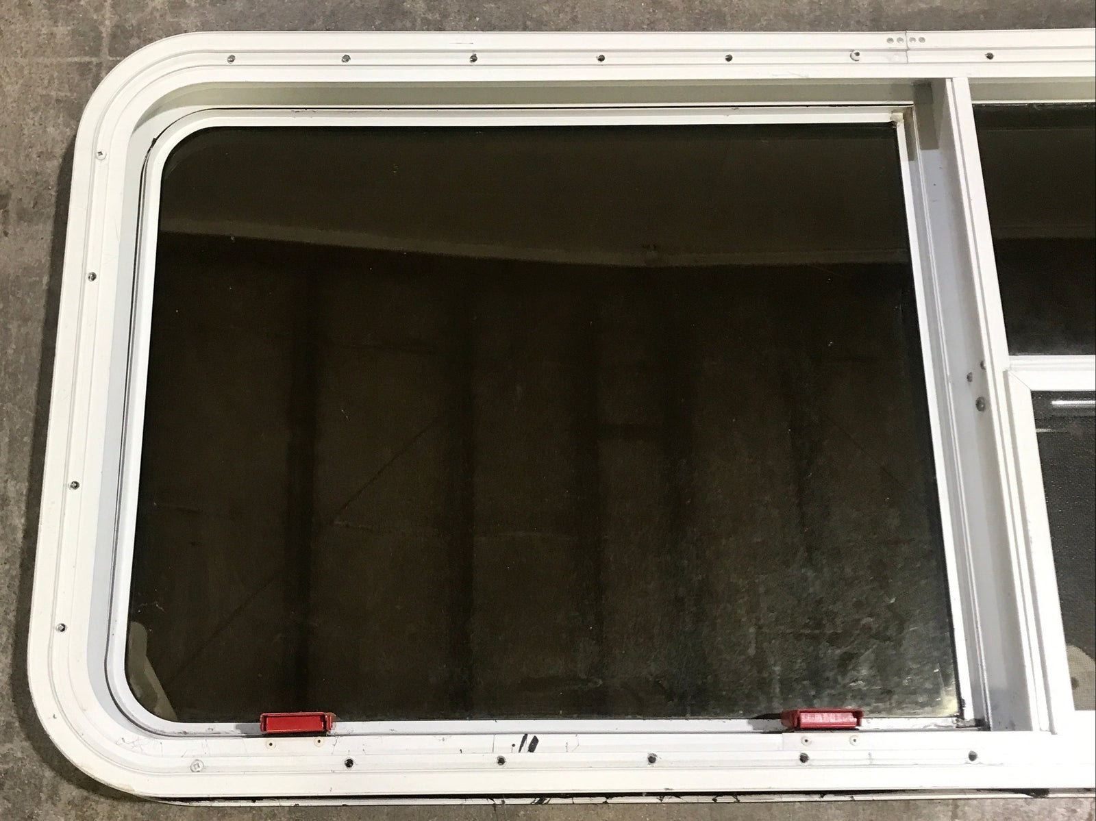 Used White Emergency Opening Window : 47 1/2