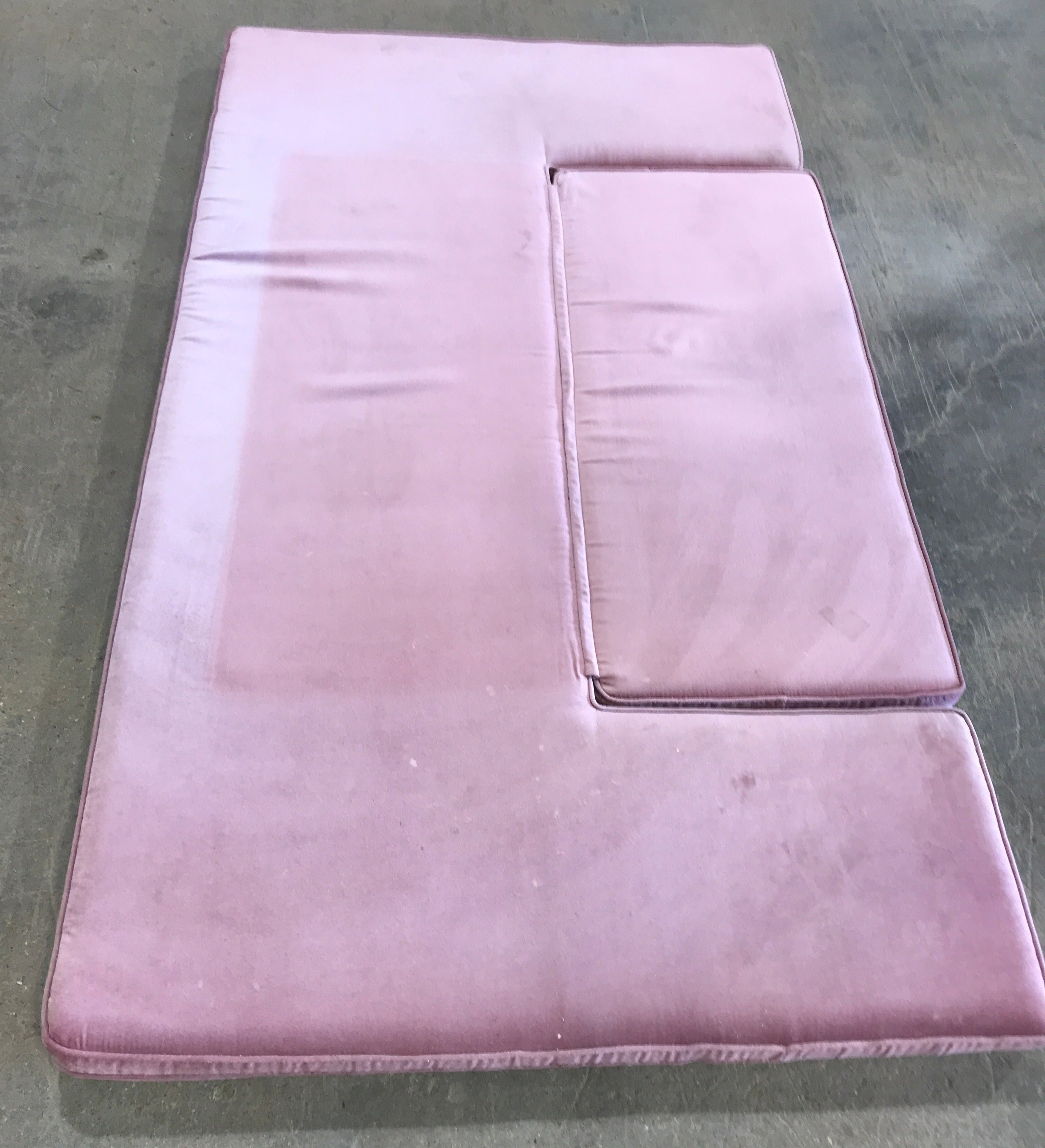 Used Motorhome Overhead Folding Bunk Mattress 92" X 52" X 5" D - Young Farts RV Parts