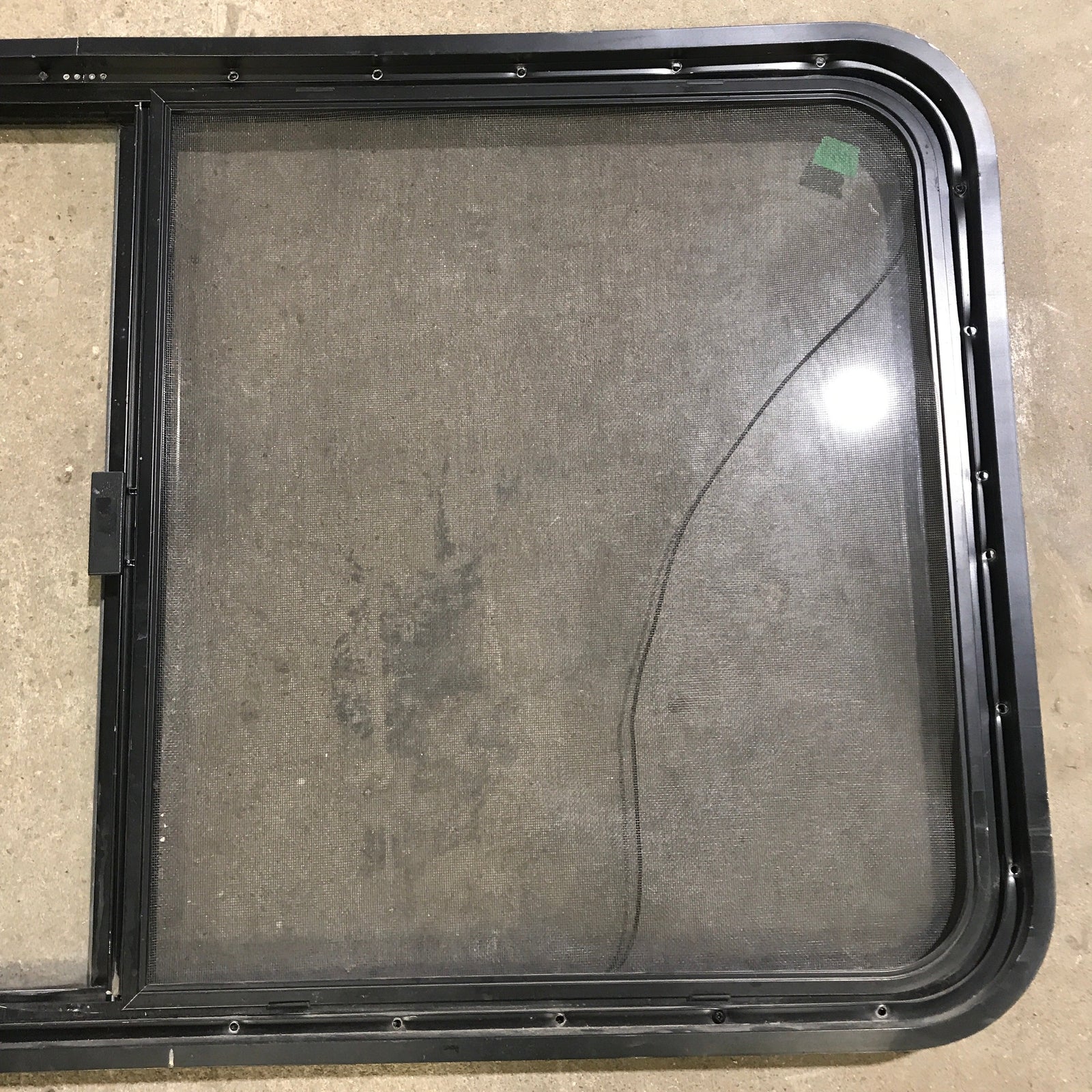 Used Black Radius Opening Window : 45.5