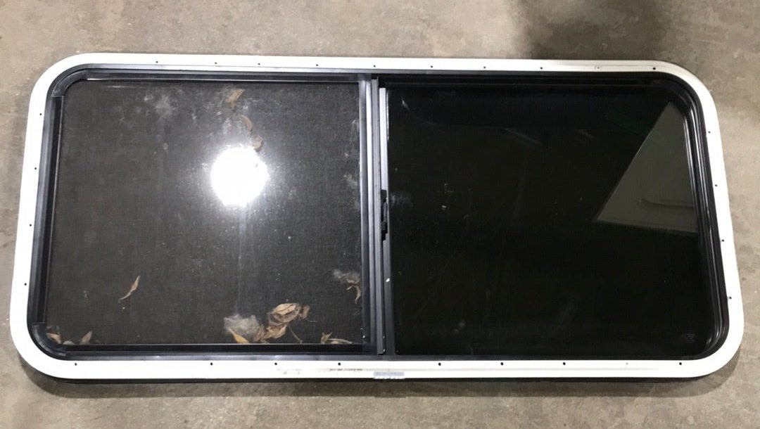 USED Black Radius Opening Window : 45 1/2