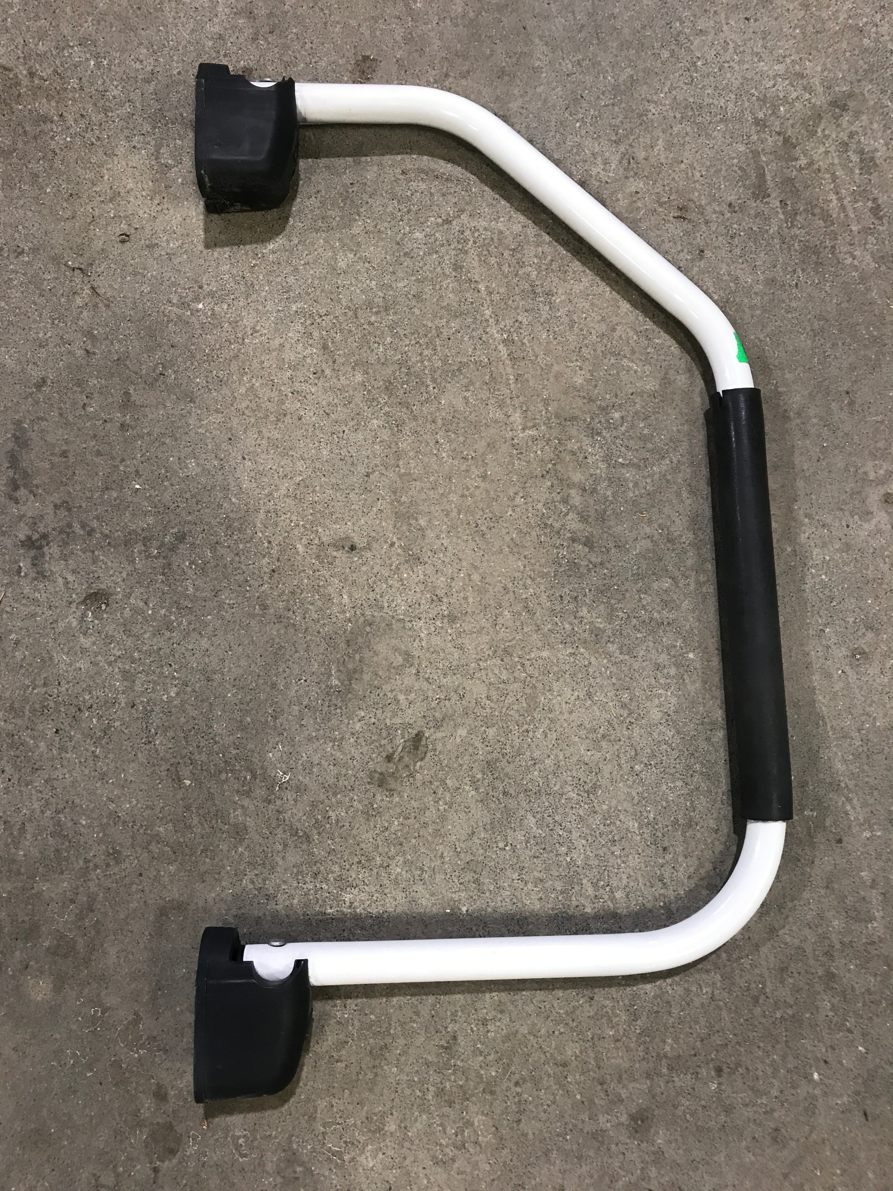 Used Lend A Hand Assist Railing-off white