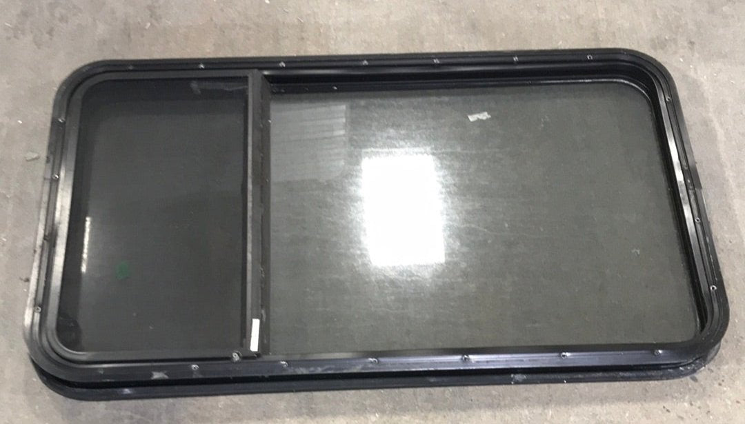 Used Black Radius Opening Window : 41 1/2