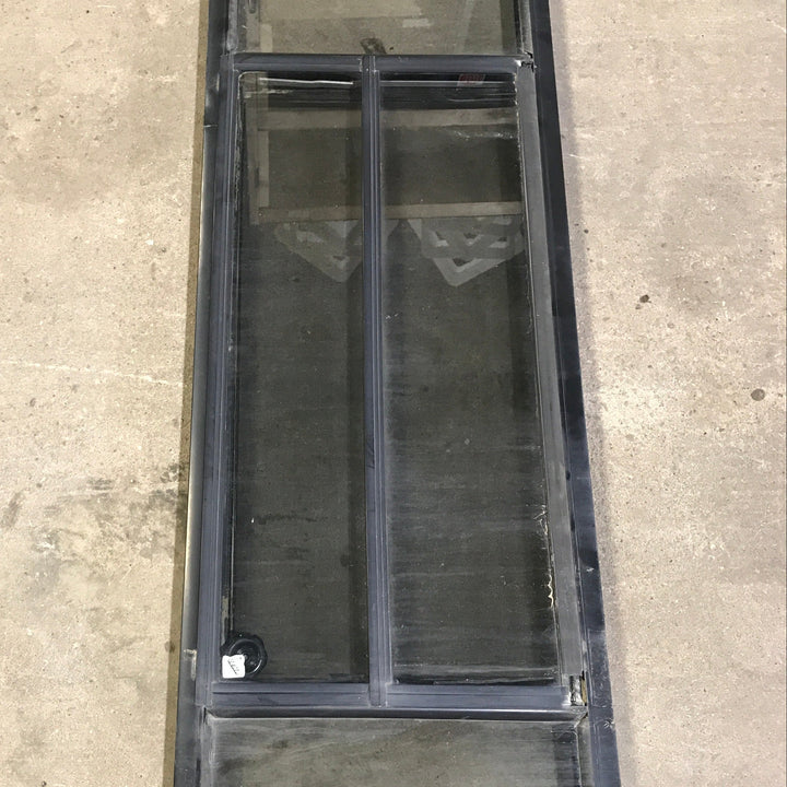 Used Black Radius Opening Window : 59.75" x 17.75" x 2"