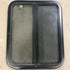 Used Black Radius Opening Window : 23 1/2" X 29 3/4" X 1 1/4"