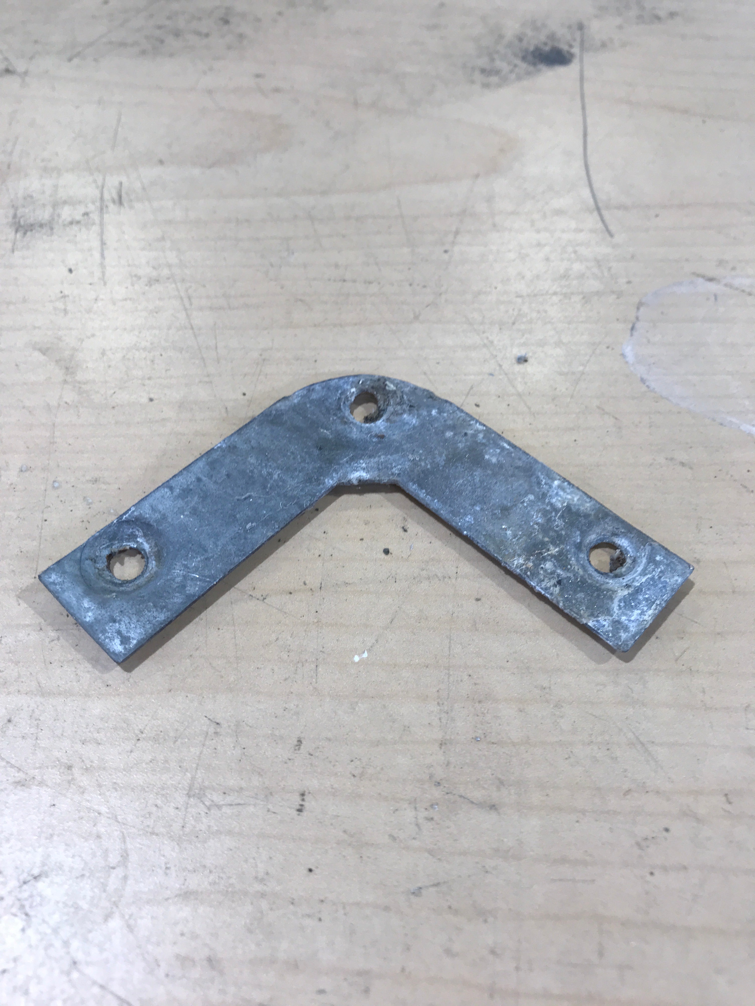 Used Atwood Water Heater Corner Bracket, Single