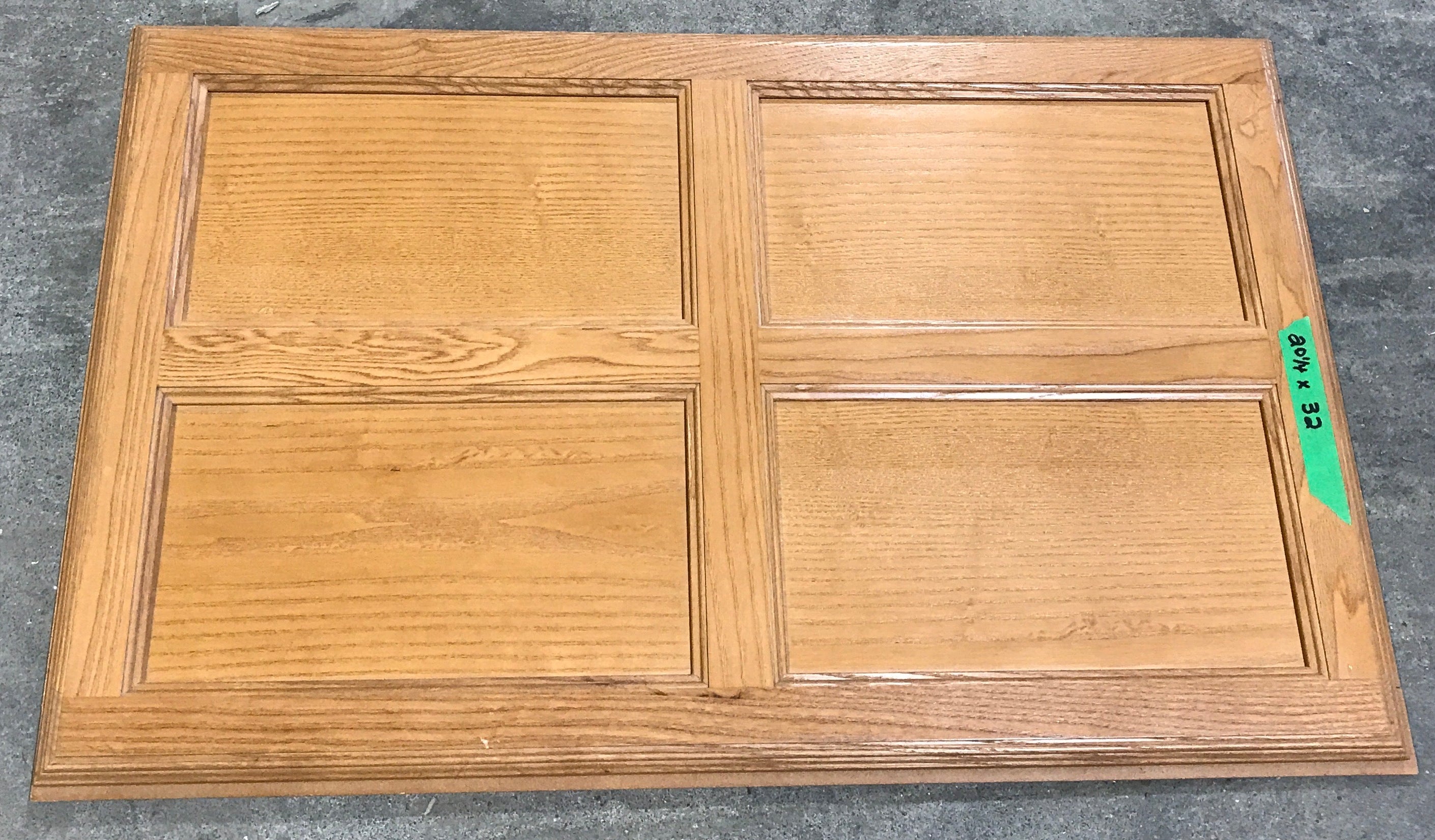 Used RV Cupboard/ Cabinet Door 32" H X 20 1/4" W X 3/4" D