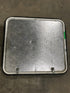 Used Radius Corner cargo door  23 3/4" W  x 21 3/4" H x  1/2" D