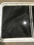 Used White Radius Opening Window : 45 1/4" W x 25 1/2" H x 2" D