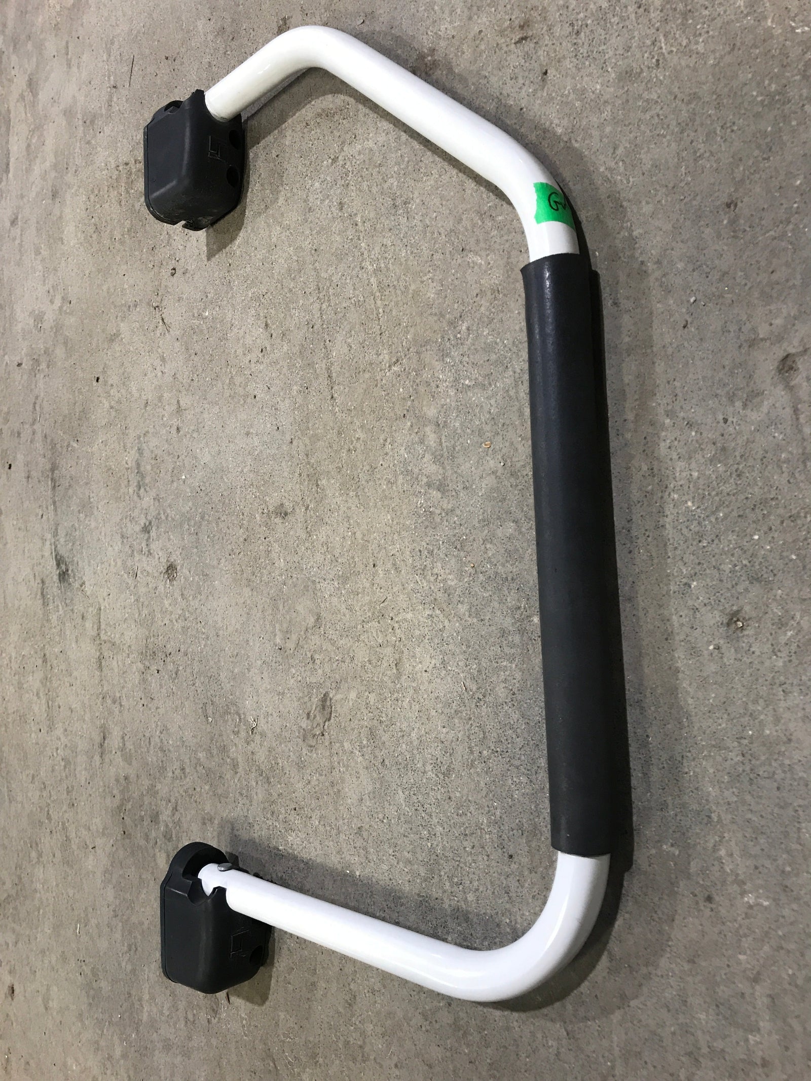 Used Lend A Hand Assist Railing-off white