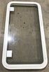 Used White Radius Emergency Opening Window : 41 1/2" X 21 1/2" X 2" D
