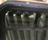 Used Black Radius Emergency Opening Window : 35 3/4" W x 36" H x 3/4"