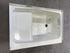 Used RV Step Bath Tub 36” x 24” - Right Hand Drain
