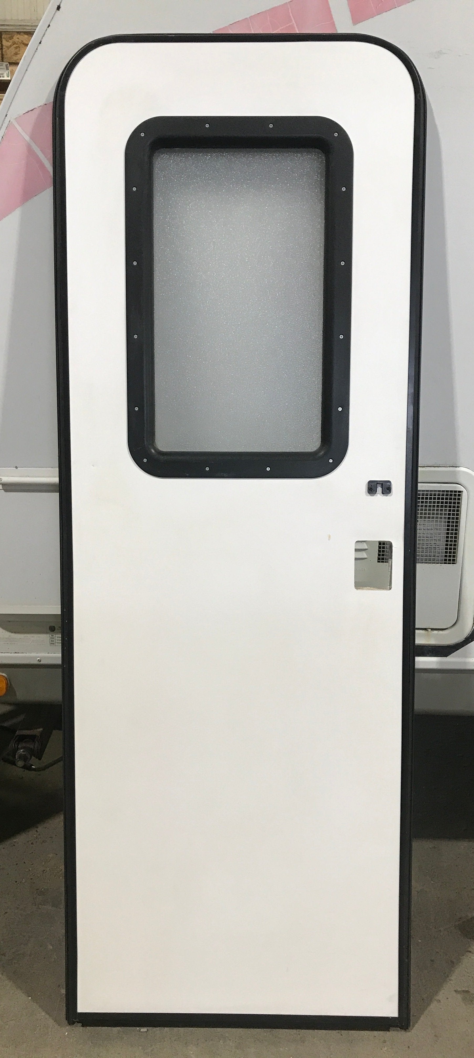 Used RV Radius Entry Door 71" x 25"