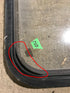 Used Black Radius Non Opening Window : 60 1/4" W x 21 3/4" H x 1 7/8" D