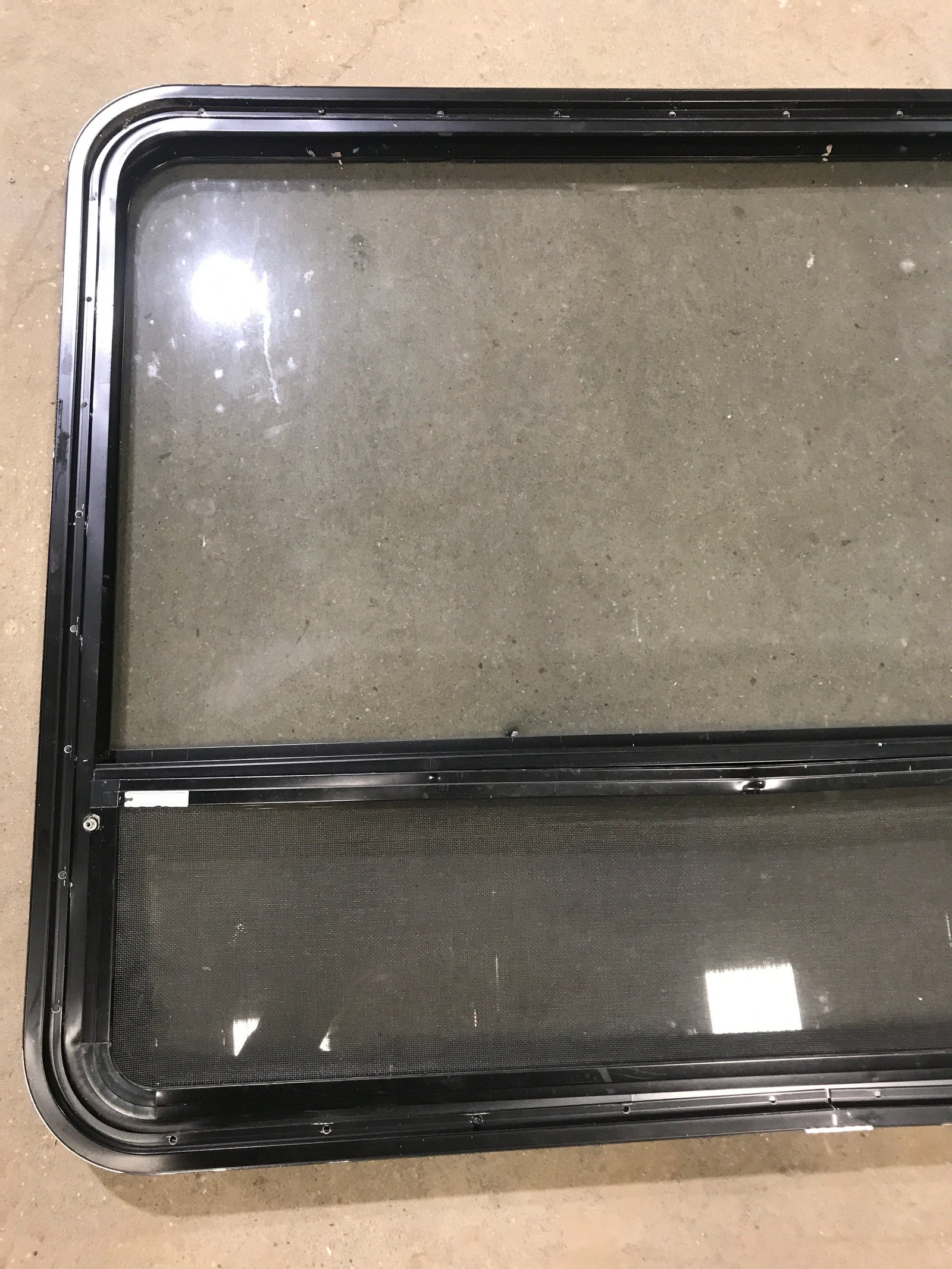 Used Black Radius Opening Window : 48