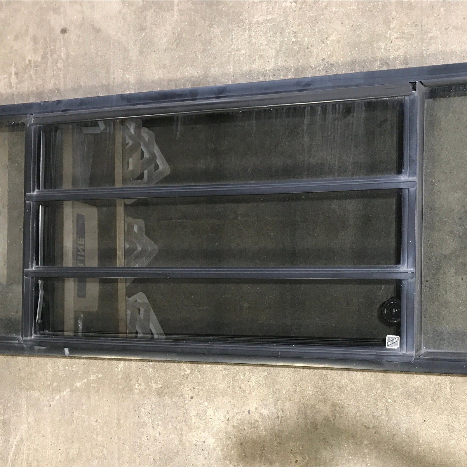 Used Black Radius Opening Window : 59.75