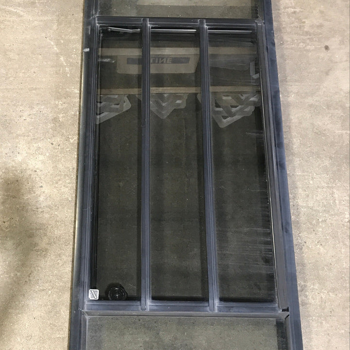 Used Black Radius Opening Window : 59.75" x 21.75" x 2"