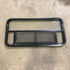 Used Black Radius Opening Window : 45.5" x 21.25" x 1.875" - Young Farts RV Parts