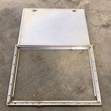 Load image into Gallery viewer, USED Square Corner Propane cargo door  29 3/4&quot; W x 23 1/4&quot; H x 3/4&quot;D