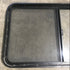 Used Black Radius Opening Window : 45 1/2" W x 25 1/2" H x 2" D