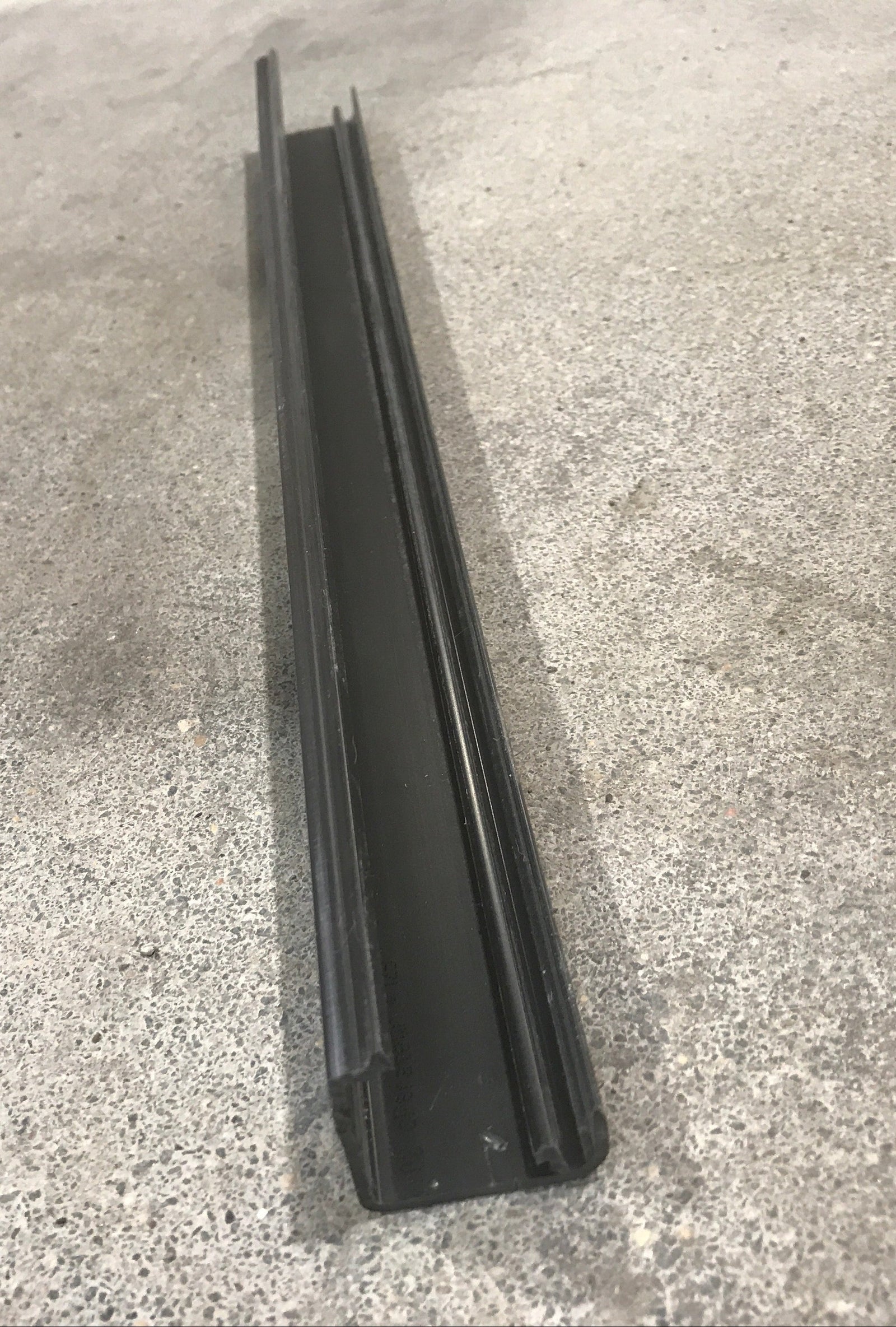 Used Dometic Black Freezer Door Side Trim 3850982020