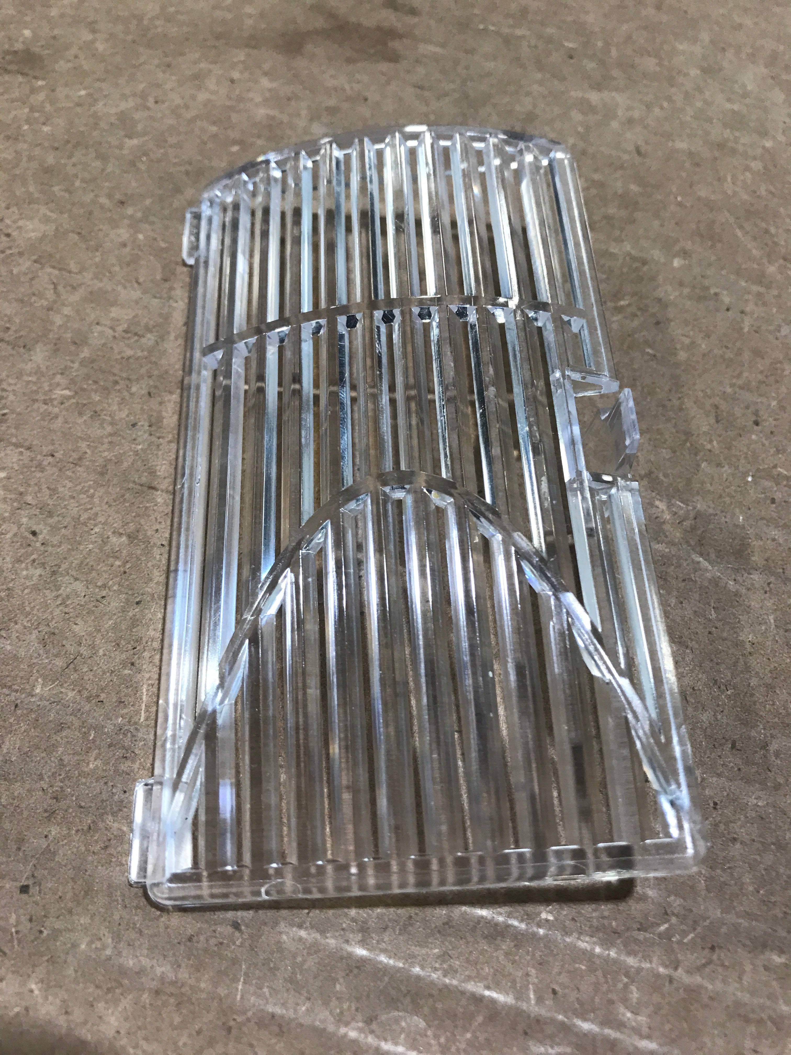 Used Dometic Interior Lamp Cover, Clear - 3850962014