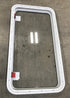 Used White Radius Emergency Opening Window : 41 1/2" X 21 1/2" X 2" D
