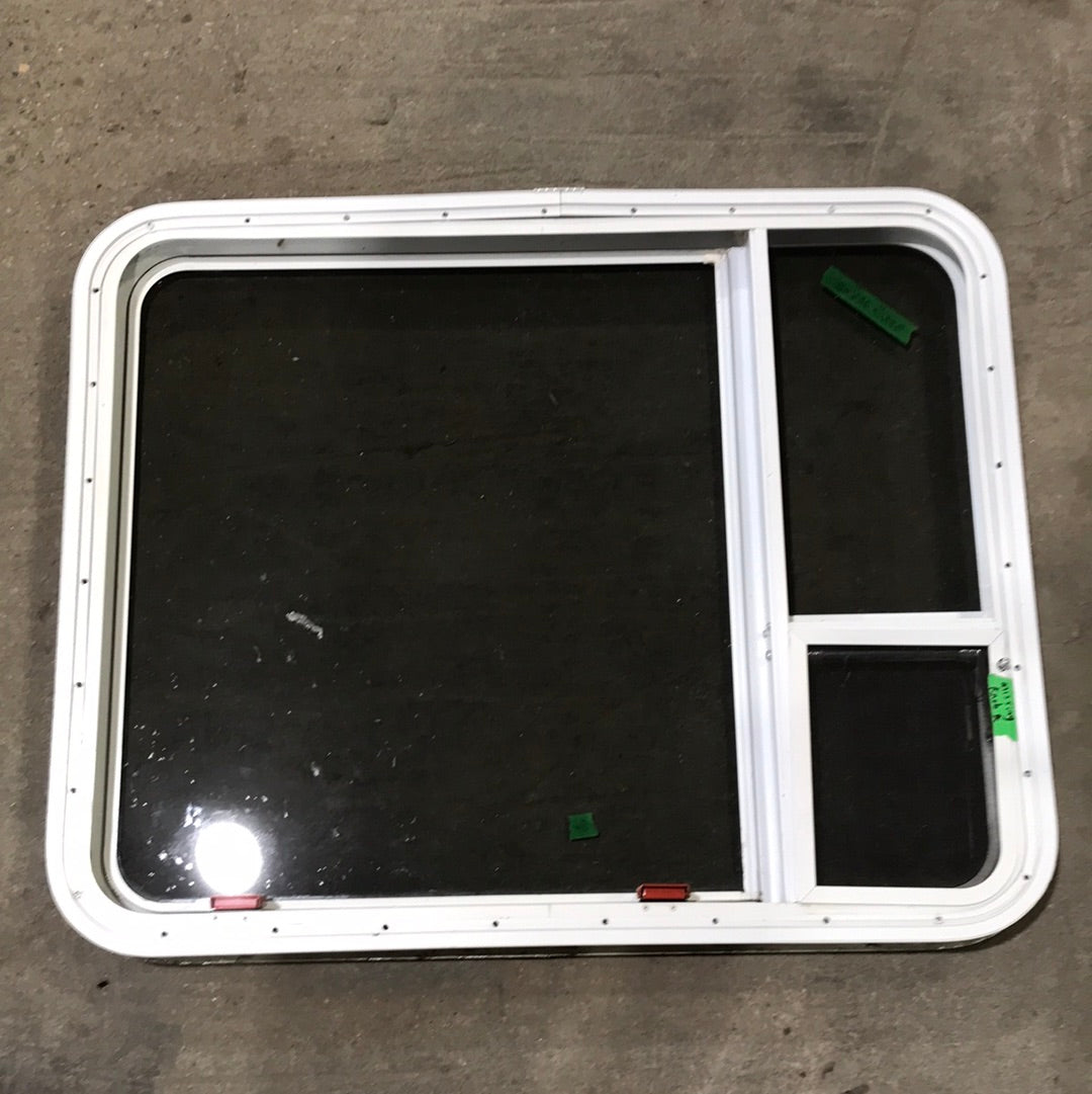 Used White Radius Emergency Opening Window : 35 1/2