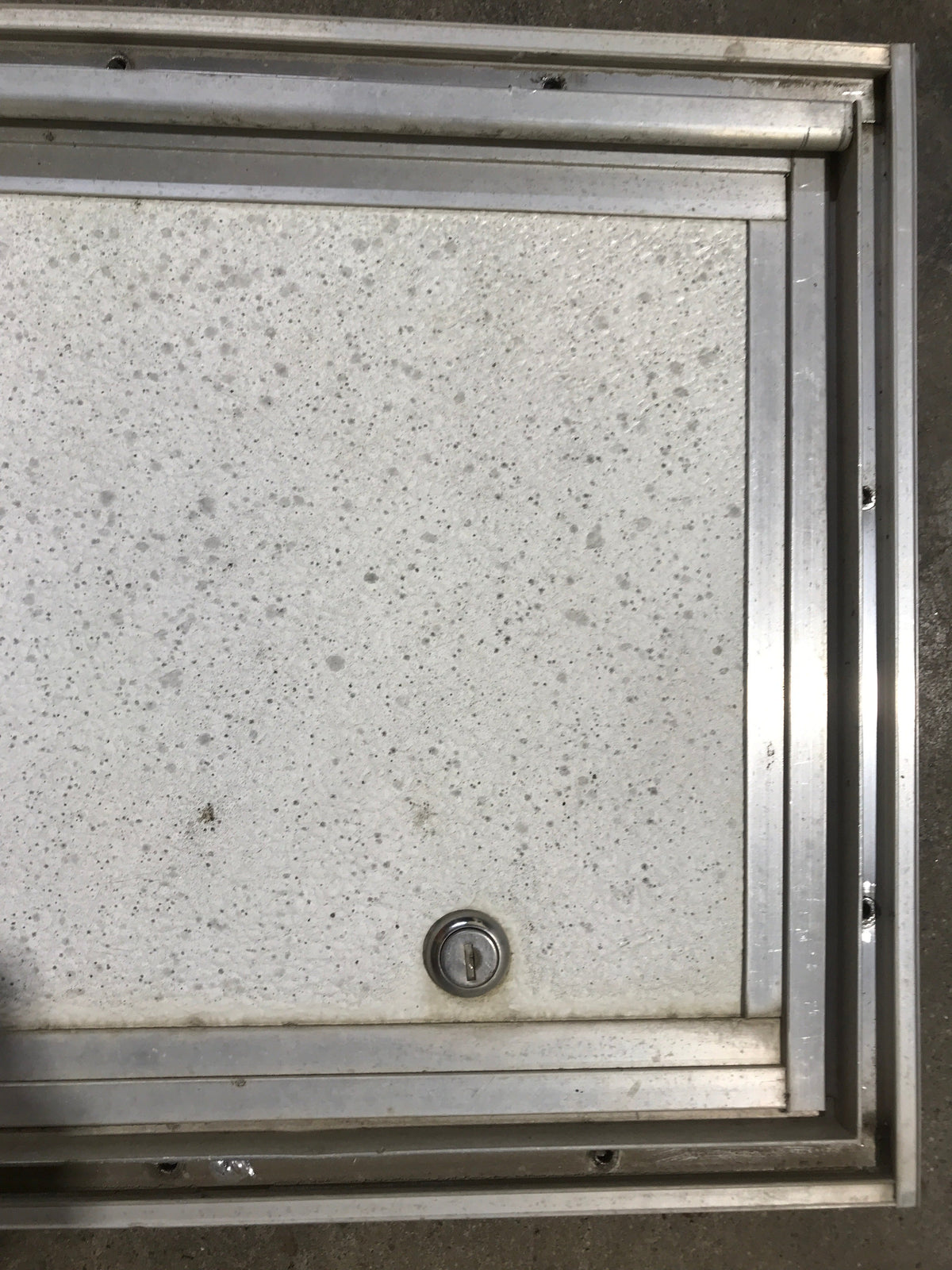 Used Square Cornered Cargo Door - 15 1/2