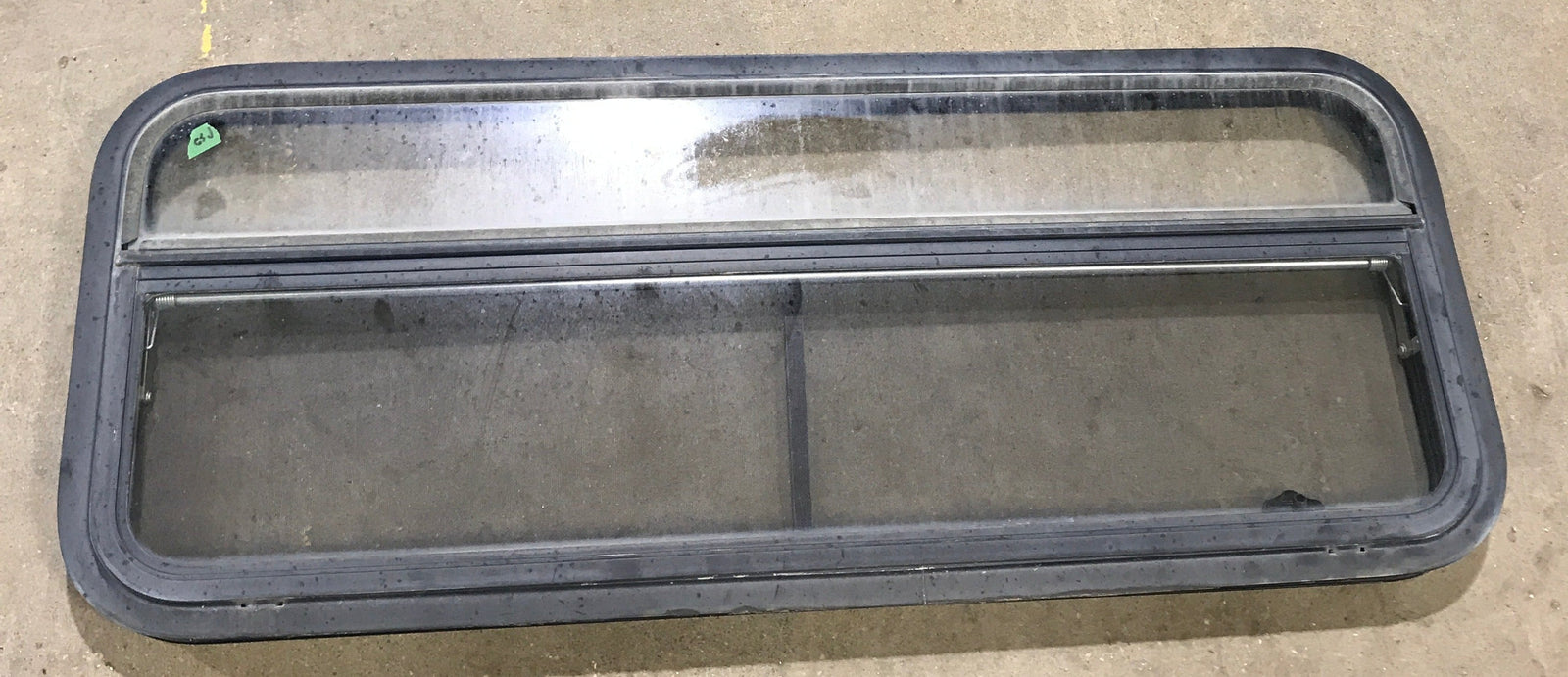 Used Black Radius Opening Window : 45 1/2