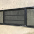 Used Black Radius Opening Window : 59.75" x 21.75" x 2" - Young Farts RV Parts