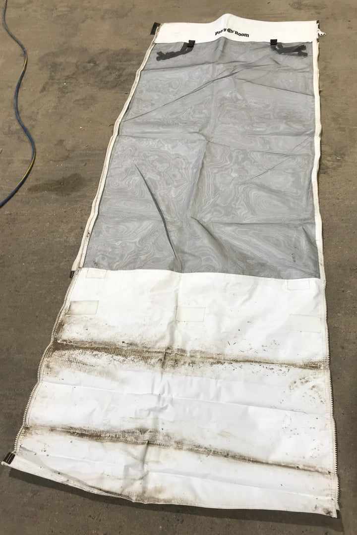 Used Fabric Panel for RV Awning Screen Room - Door Panel