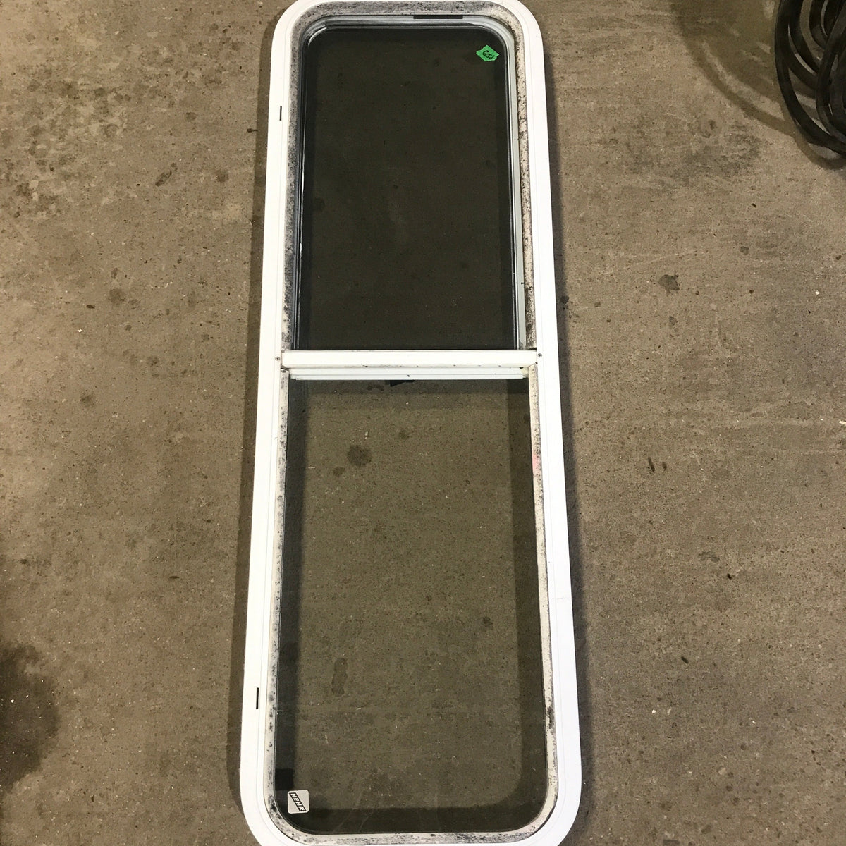 Used White Radius Opening Window : 48