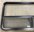 Used Black Radius Window : 53 1/4" W x 25 1/4" H x 2 1/4" D