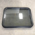 Used Black Radius Non-Opening Window : 28 1/2" W X 23 1/2" H X 2" D