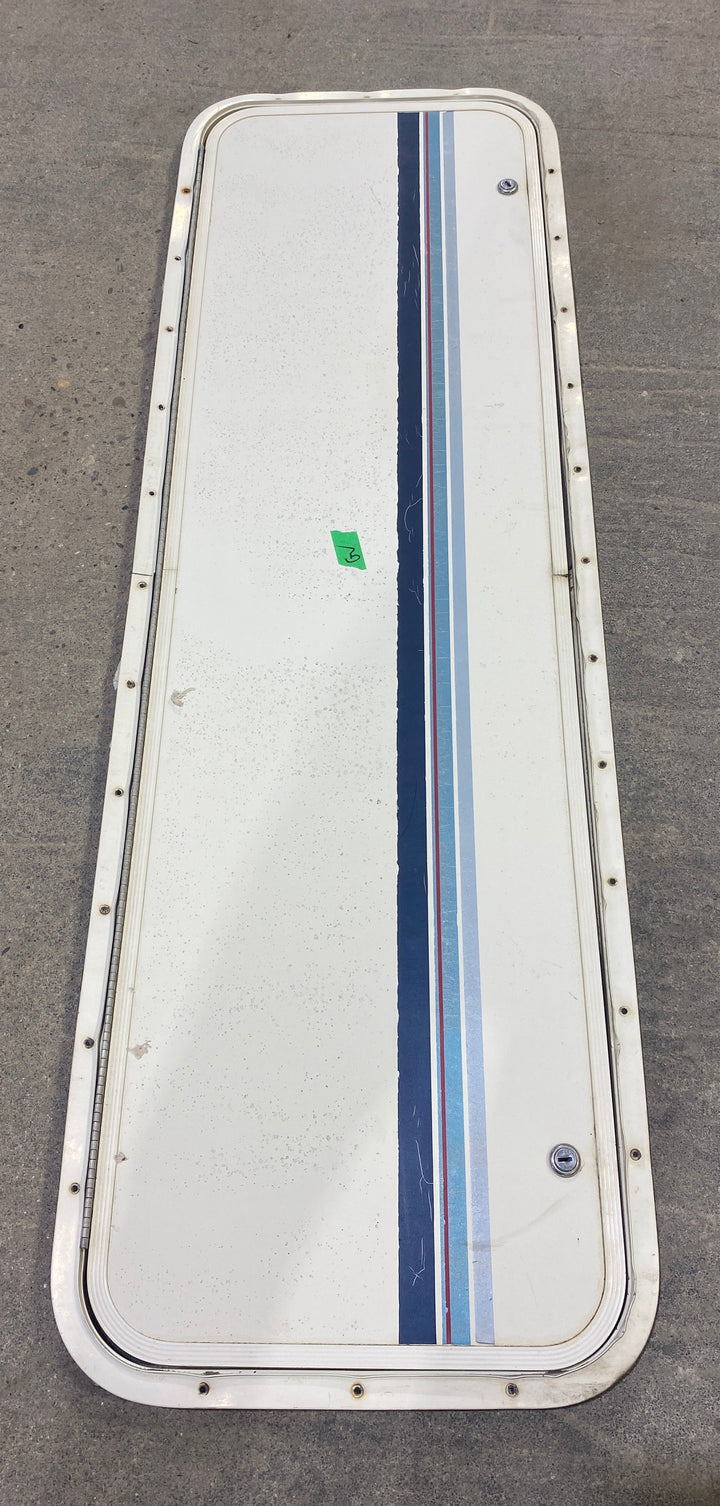 Used Radius Cornered Cargo Door 49 3/4" W x 14 3/4" H X 1/2" D