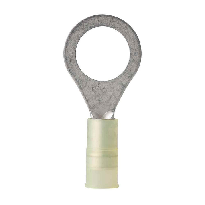 12 - 10 AWG - 1/2" Nylon Ring Terminal - 25 - Pack - Young Farts RV Parts